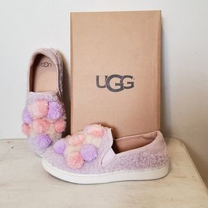 Ugg Ricci Pom slip on shoes sneakers flats 5